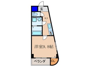 エルベコ－ト宇治駅前の物件間取画像